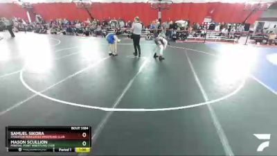 119 lbs Cons. Round 4 - Samuel Sikora, Stockton Renegades Wrestling Club vs Mason Scullion, Mineral Point Wrestling Club