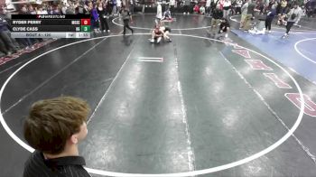 120 lbs Champ. Round 1 - Ryder Perry, Moscow vs Clyde Cass, Battle Ground