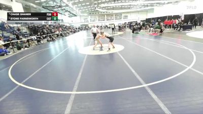 141 lbs Cons. Round 5 - Chase Shaner, Pennsylvania College Of Technology vs Stone Farnsworth, Castleton