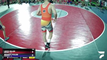 126 lbs Champ Round 1 (16 Team) - Jayce Miller, Oregon 1 vs Bennett Fuller, Montana 2