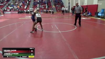 107 lbs Round 3 - Ambrielle Mckim, Enterprise HS vs Nevaeh Yazzie, Pinson Valley