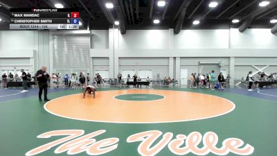 126 lbs Champ. Round 3 - Max Mandac, IL vs Christopher Smith, FL