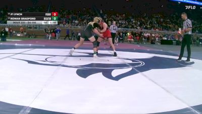 D4-190 lbs Quarterfinal - Rowan Bradford, Decatur vs JT Lynch, Perry