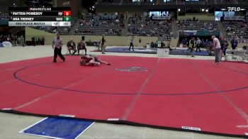 107 lbs 3rd Place Match - Payton Pomeroy, Pleasure Ridge Park vs Ana Tierney, Woodford County