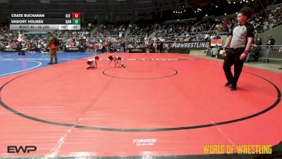 46 lbs Round Of 16 - Crate Buchanan, Ace Wrestling Academy vs Uhdory Holmes, Saint Louis Warriors