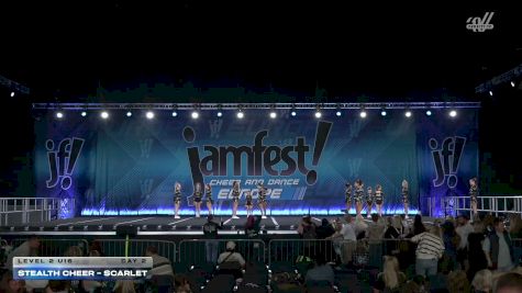 Stealth Cheer - Scarlet [2026 L2 U16 Day 2] 2026 JAMfest Europe