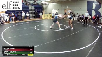 145 lbs. Cons. Round 6 - Sarah Wilson, Marshfield vs Julian Smith, Principia