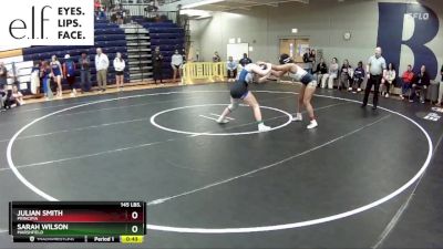 145 lbs. Cons. Round 6 - Sarah Wilson, Marshfield vs Julian Smith, Principia