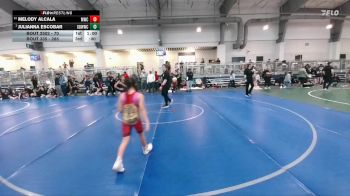 70 lbs Champ. Round 1 - Julianna Escobar, Gracie Barra Westchase Wrestling Club vs Melody Alcala, Mission Wrestling Club