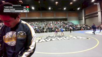 165 lbs Prelim - Damian Porter, Carson vs Cody Cruz, Lebanon