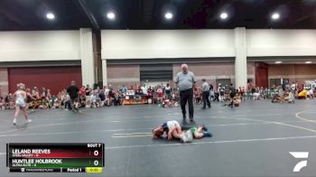 41 lbs Round 3 (6 Team) - Leland Reeves, Steel Valley vs Huntlee Holbrook, Alpha Elite