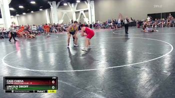 215 lbs Round 3 (8 Team) - Cass Chiesa, Foxfire Wrestling Club vs Lincoln Dikoff, SD Blue