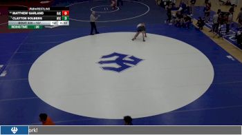 157 lbs Quarterfinal - Clayton Solberg, Wisconsin Eu Claire vs Matthew Garland, Randolph College