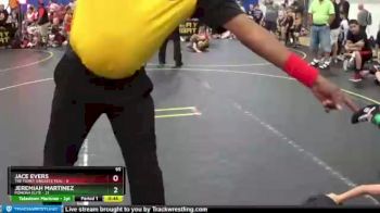 65 lbs Quarterfinals (8 Team) - Jeremiah Martinez, Pomona Elite vs Jace Evers, The Funky Singlets Teal