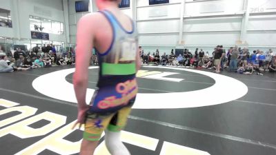 120 lbs Round Robin 3 - Hayden Leet, Pit Crew-MS vs Case Simmons, Team Gotcha - MS