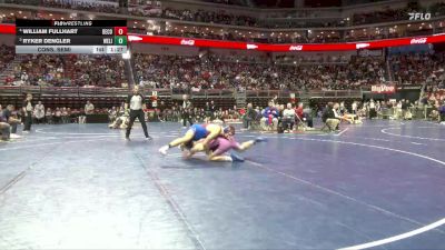 2A-165 lbs Cons. Semi - William Fullhart, Decorah vs Ryker Dengler, West Liberty