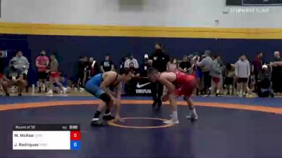 65 kg Round Of 32 - Mitchell McKee, Gopher Wrestling Club - RTC vs Jason Rodriguez, Bobcat Wrestling Club