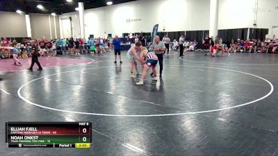 215 lbs Quarters & Wb (16 Team) - Noah Onkst, Team Diamond Fish Pink vs Elijah Fjell, Capitian Nebraska (A Team)