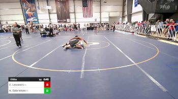 170 lbs Consi Of 16 #2 - Erik Lessears, AL vs Kaleb Gabrielsen, FL