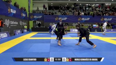 Murilo Guimarães Do Amaral vs Lucas Crawford 2025 European Jiu-Jitsu IBJJF Championship