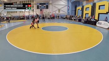 138 lbs Champ. Round 1 - Victor Hernandez-Bryant, Smyrna H S vs Jazmon Snead, Delmar Junior-Senior H S