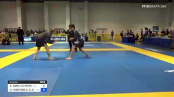 ALAN SANCHEZ PEREZ vs RHENAN HENRIQUE C. S. SILVA 2021 American National IBJJF Jiu-Jitsu Championship