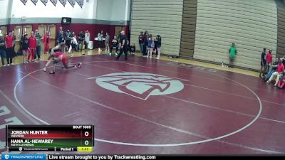 155 lbs Prelim - Jordan Hunter, Western vs Hana Al-Hewarey, Faith Lutheran