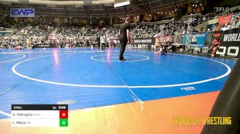 64 lbs Quarterfinal - Gavin Petraglia, Steel Valley Renegades vs Lennux Mays, PSF Wrestling