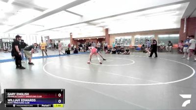 132 lbs Cons. Round 2 - William Edwards, NOVA Wrestling Club vs Gary English, Franklin County Wrestling Club