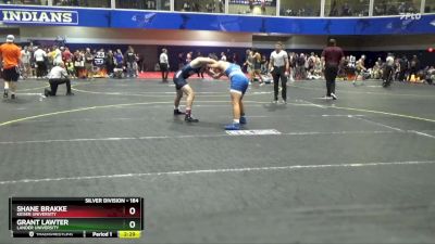 184 lbs Cons. Round 3 - Grant Lawter, Lander University vs Shane Brakke, Keiser University