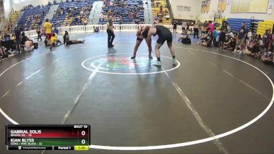 215 lbs Quarters & Wb (16 Team) - Kian Blyss, SOWA / HWC BLACK vs Gabrial Solis, Braves WC