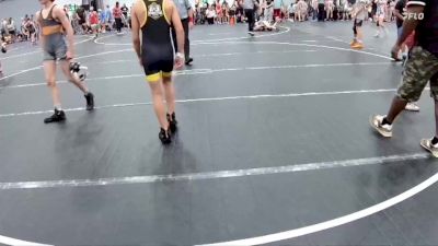 92 lbs Round 2 (6 Team) - Landon Isbell, Wrecking Crew vs DJ Annello, New England Gold
