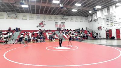 114 lbs Quarterfinal - Tommy Stone, Eagle vs Tessa Garrick, Baker