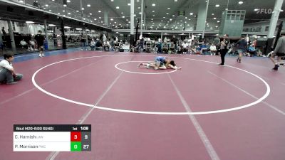 154 lbs Rr Rnd 5 - Chase Harnish, LAW vs Pfeiffer Morrison, Prime Wrestling Club Black