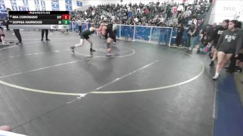 130 lbs Cons. Round 3 - Sophia Harwood, South Hills vs Mia Coronado, Nogales