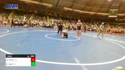 155 lbs Rr Rnd 3 - Colby Garrison, Lady Outlaw Wrestling Academy vs Cali Bittner, Broken Arrow Wrestling Club