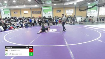 145 lbs 3rd Place - Isabelle Brandt, Souhegan vs Tessa Johnson, Mansfield