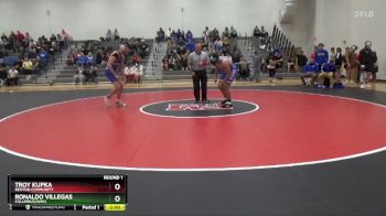 215 lbs Round 1 - Troy Kupka, Benton Community vs Ronaldo Villegas, Columbus/WMU