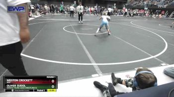 73 lbs Round 1 - Oliver Sudol, Kansas Young Guns Wrestling Cl vs Weston Crockett, WTC