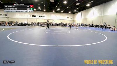 100 lbs Rr Rnd 3 - Jhett Boyer, Shelton Wrestling Academy 14U vs Jacob Gambito, Washington 14U