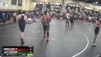 125/140 Round 3 - Angelo Todd Jr, Stratford Knights vs Carp Carpenter, Legacy Elite Wrestling