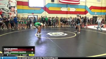 155 lbs Champ. Round 1 - Isabel Landeros-Saldivar, Kelly Walsh vs Kaelyn Ronnau, Cheyenne East