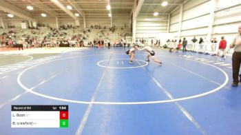 106 lbs Round Of 64 - Lander Bosh, UT vs Brett Crawford, NY