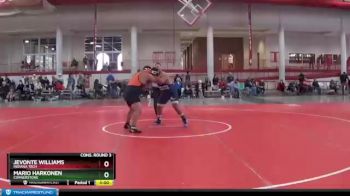 285 lbs Cons. Round 3 - Mario Harkonen, Cornerstone vs Jevonte Williams, Indiana Tech