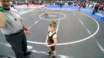 49 lbs Round Of 16 - Hudson Aldrich, 208 Badgers vs Ezequiel Gutierrez, RedWave Wrestling