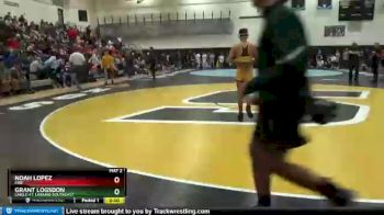 120 lbs Quarterfinal - Noah Lopez, Erie vs Grant Logsdon, Lingle-Ft. Laramie/Southeast