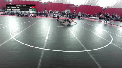 16U Boys - 157 lbs Cons. Round 3 - Owen Anderson, Wisconsin vs Tyler Thelen, Askren Wrestling Academy