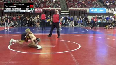102 lbs Cons. Round 4 - Bobby Hernandez, Cody Wrestling Club vs Eli Franklin, Team Champs