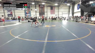 112 lbs Consi Of 16 #1 - Sanchir Edington, PA vs Waylon Anderson, VA