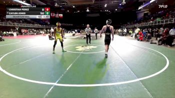 120 lbs Quarterfinal - Christian Perez, Del Oro vs Caylen Jones, Tracy
